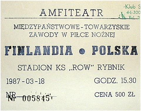 polska finlandia 1987
