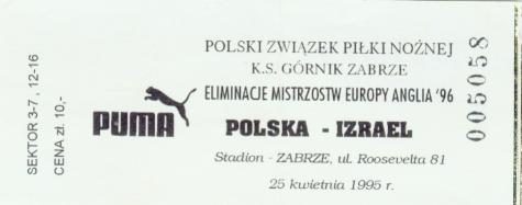 polska izrael 95