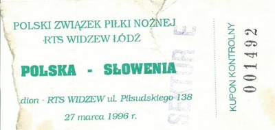 polska slowenia 1996