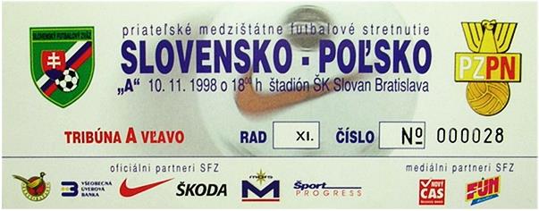slowacja polska 1998