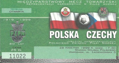 polska czechy 1999