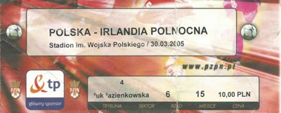 polska irlandia 2005