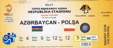 azerbejdzan polska 2007
