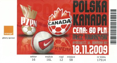 polska kanada 2009