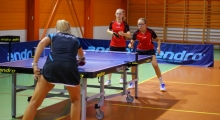 Tenis stołowy - I Liga kobiet - Bronowianka II - Cukrownik Chybie. 2014-09-07