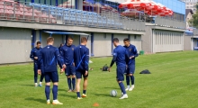 Pogoń Szczecin trenuje na obiektach Bronowianki Kraków. 2014-05-02
