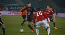 Ekstraklasa - Wisła Kraków - Pogoń Szczecin. 2015-02-20