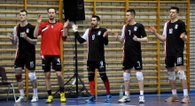1 Liga mężczyzn - AGH AZS Kraków - Caro Rzeczyca. 2015-04-10